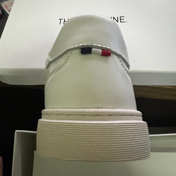 THOM BROWNE White classic casual shoes Size 42 main image 5